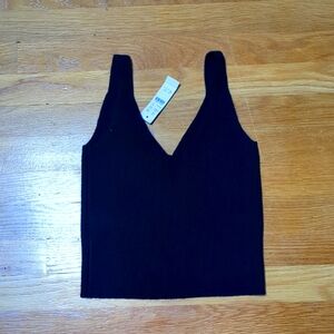 JCrew cashmere crop tank size med